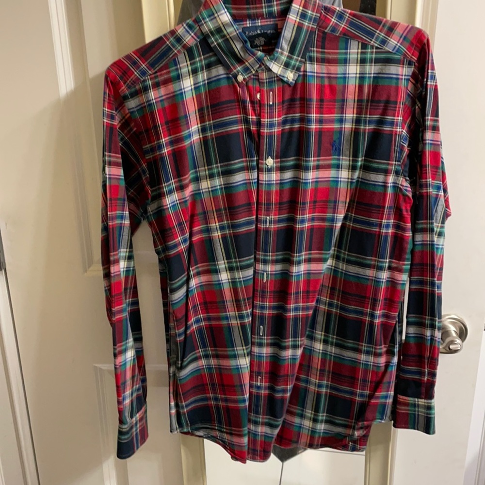 Plaid Polo
